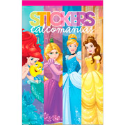 Foto de Block de Stickers Adheribles Granmark con 6 Planillas Princesas 