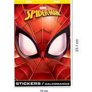 Foto de Block de Stickers Adheribles Granmark con 6 Planillas Spiderman 