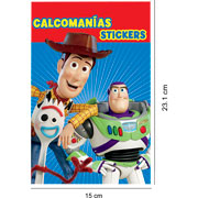 Foto de Block de Stickers Adheribles Granmark con 6 Planillas Toy Story 5 