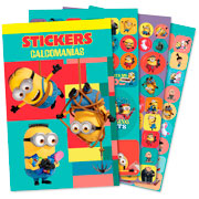 Foto de Block de Stickers Adheribles Granmark con 6 Planillas Villano Favorito 4 