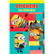 Foto de Block de Stickers Adheribles Granmark con 6 Planillas Villano Favorito 4 