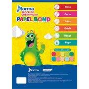 Foto de Block Escolar Norma Bond 21X28Cm 80 Hojas 