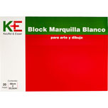 Foto de Block marquilla KE 33x48 cm Km3348 con 20 hojas 