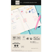 Foto de Block Stickers Finocam 9x15 cm Fun 