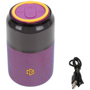 Foto de Bocina Inalambrica Stf St-S77460 Bolt Led Rgb Morado 