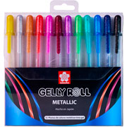 Foto de BOLÍGRAFO DE GEL SAKURA GELLY METALIC CON 12 