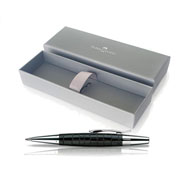 Foto de Boligrafo Faber-Castell emotion croco negro 
