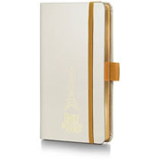 Foto de Boligrafo Fino Sheaffer Emily In Paris 100 Champ Dorado Con Libreta 