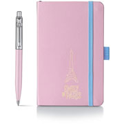 Foto de Boligrafo Fino Sheaffer Emily In Paris Sentinel E321 Rosa Con Libreta 