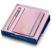 Foto de Boligrafo Fino Sheaffer Emily In Paris Sentinel E321 Rosa Con Libreta 