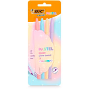 Foto de Bolígrafos Bic Cristal Pastel 1.2 mm 4 Piezas 