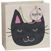 Foto de Bolsa de Regalo Unique Paper 26x26x13.5 cm Happy Cat GB3-4493 
