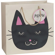Foto de Bolsa de Regalo Unique Paper 26x26x13.5 cm Happy Cat GB3-4493 
