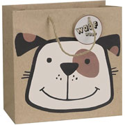 Foto de Bolsa de Regalo Unique Paper 26x26x13.5 cm Happy Dog GB3-4494 