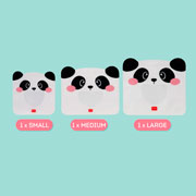 Foto de Bolsa Snacks Panda Con 3 Legami Zb0004 