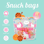 Foto de Bolsa Snacks Unicornio Con 3 Legami Zb0001 