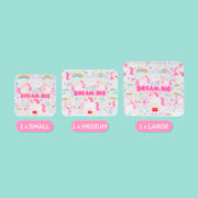 Foto de Bolsa Snacks Unicornio Con 3 Legami Zb0001 