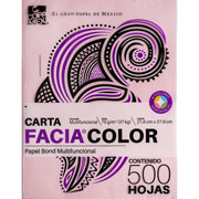 Foto de Bond De Color Rosa Facia Multi Tamaño Carta 75G 