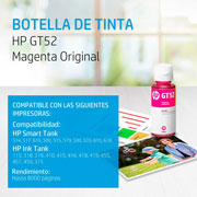 Foto de BOTELLA DE TINTA MAGENTA HP GT52 ORIGINAL (M0H55AL) 