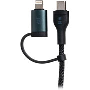 Foto de Cable STF 4 en 2 con USB-C y Lightning ST-A12872 