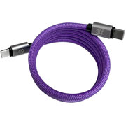Foto de Cable STF Tipo C a Tipo C 1 m 65 W ST-A52387 Morado 