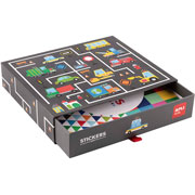 Foto de Caja De Stickers Apli Kids Tematica Laberintos 