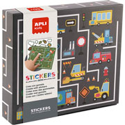 Foto de Caja De Stickers Apli Kids Tematica Laberintos 