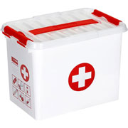 Foto de Caja Multiusos SNW Q-Line 30x20x22cm 9L First Aid
