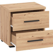 Foto de Cajonera Alterego Dado 11008166 Roble/Negro 