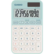 Foto de Calculadora Casio Sl-310Yc-Lg 10 Digitos Verde 