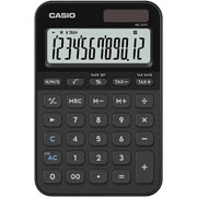 Foto de Calculadora De Escritorio Casio Ms-20Yc-Bk 12 Digitos Negro 