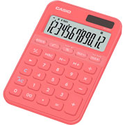 Foto de Calculadora De Escritorio Casio Ms-20Yc-Cl 12 Digitos Coral 