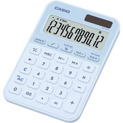 Foto de Calculadora De Escritorio Casio Ms-20Yc-Lb 12 Digitos Azul Claro 