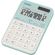 Foto de Calculadora De Escritorio Casio Ms-20Yc-Lg 12 Digitos Verde 