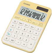 Foto de Calculadora De Escritorio Casio Ms-20Yc-Ly 12 Digitos Amarillo 