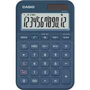 Foto de Calculadora De Escritorio Casio Ms-20Yc-Ny 12 Digitos Azul 
