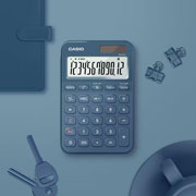 Foto de Calculadora De Escritorio Casio Ms-20Yc-Ny 12 Digitos Azul 