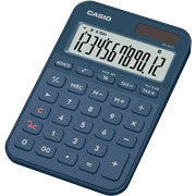 Foto de Calculadora De Escritorio Casio Ms-20Yc-Ny 12 Digitos Azul 