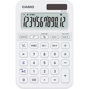 Foto de Calculadora De Escritorio Casio Ms-20Yc-We 12 Digitos Blanco 
