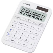 Foto de Calculadora De Escritorio Casio Ms-20Yc-We 12 Digitos Blanco 