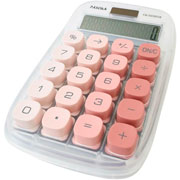 Foto de Calculadora Pascua CAL-ESCO915B 12 Digitos Transparente 