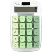 Foto de Calculadora Pascua CAL-ESCO915B 12 Digitos Transparente 