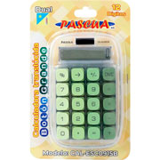 Foto de Calculadora Pascua CAL-ESCO915B 12 Digitos Transparente 