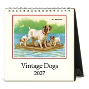Foto de Calendario de Escritorio Cavallini 15x16.5 cm Dogs 2027 