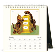 Foto de Calendario De Escritorio Cavallini 6X6.5Cm I Cats Desk26 