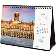 Foto de Calendario De Escritorio Finocam Amsterdam 21X15Cm 26 
