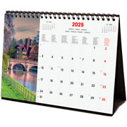 Foto de Calendario de Escritorio Finocam Charming 2025 21x15.5 cm 