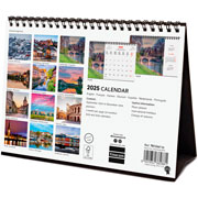 Foto de Calendario de Escritorio Finocam Charming 2025 21x15.5 cm 