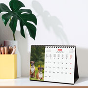 Foto de Calendario De Escritorio Finocam Dogs 21X15Cm 26 