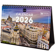 Foto de Calendario De Escritorio Finocam Madrid 21X15Cm 26 
